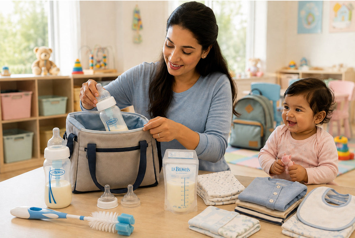 Daycare Ready: What to Pack for Your Baby's Feeding Routine