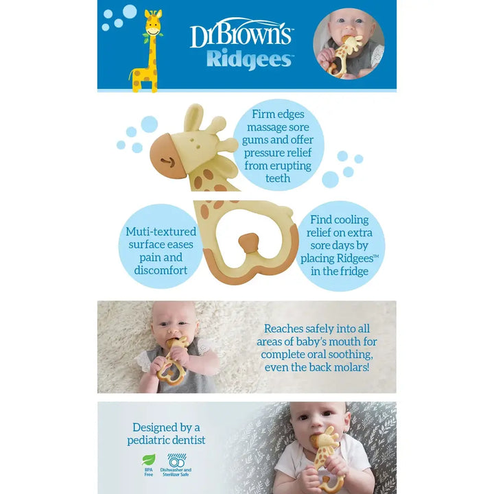 Dr. Brown’s Ridgees™ Giraffe Teether
