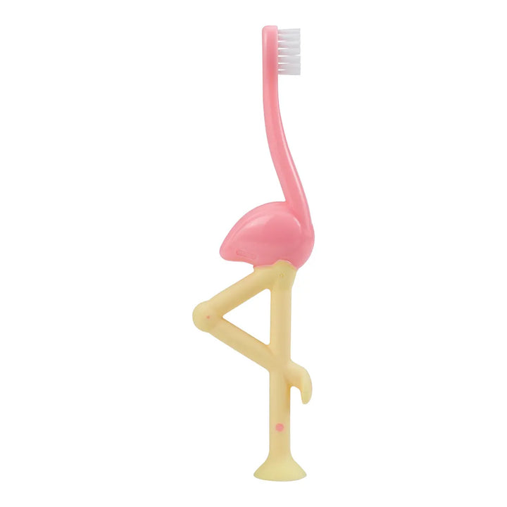 Flamingo Toddler Toothbrush, 1-Pack