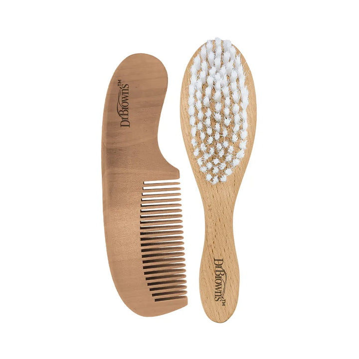 Dr. Brown’s™ Soft & Safe Baby Brush + Comb
