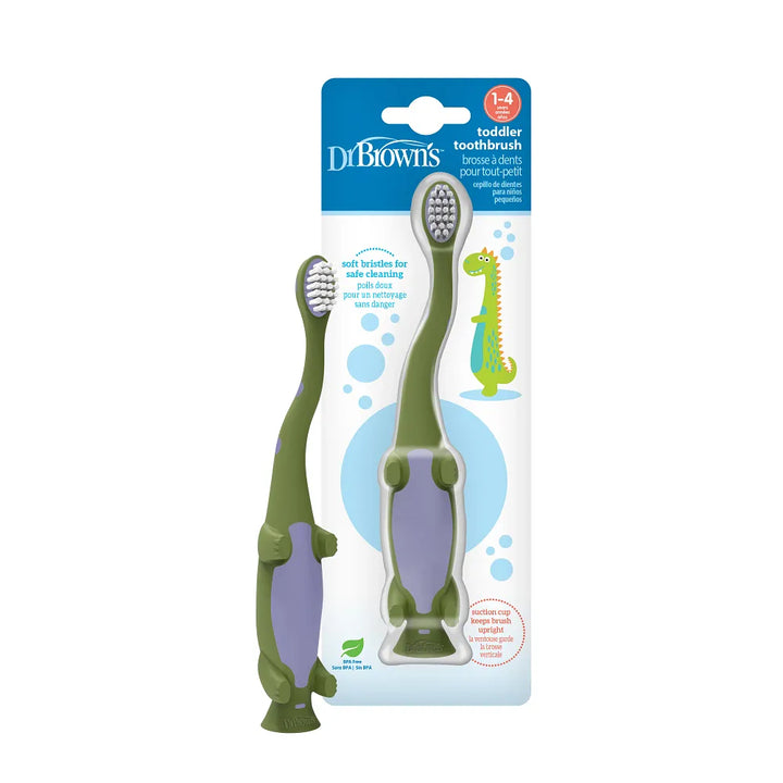 Dinosaur Toddler Toothbrush, 1-Pack