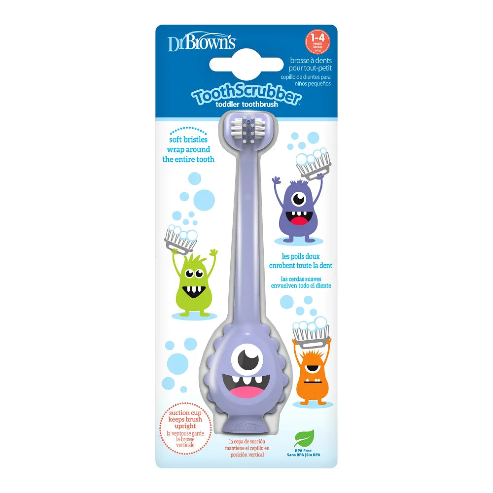 ToothScrubber™ Toddler Toothbrush, 1-Pack - Purple