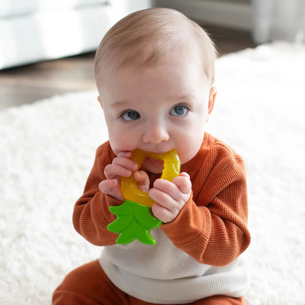AquaCool Water-Filled Teether, 1-Pack- Pineapple