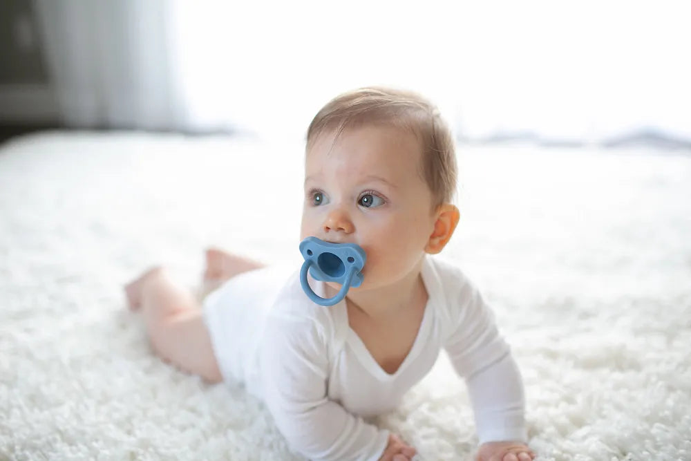 Dr. Brown’s® HappyPaci™ 100% Silicone One-Piece Pacifier, 1-Pack - Blue
