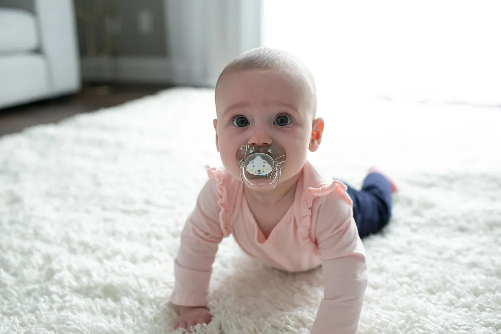 PreVent™ Pacifiers PRINTED SHIELD Soother, Stage 2, 2-Pack- Blue