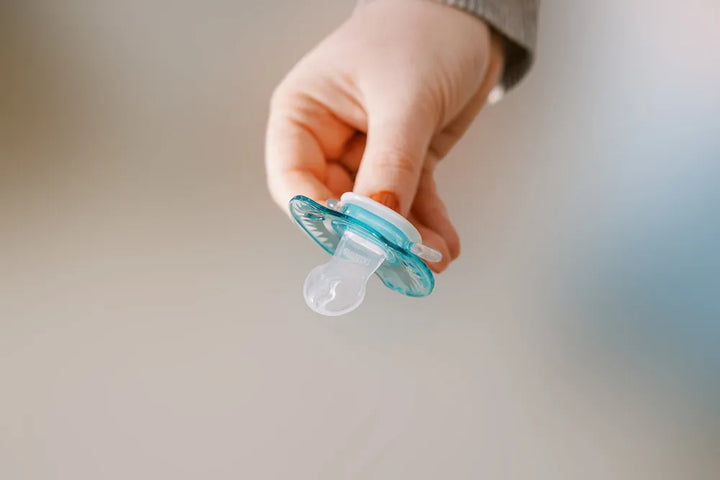 PreVent™ Pacifiers PRINTED SHIELD Soother, Stage 1, 2-Pack- Teal and Grey