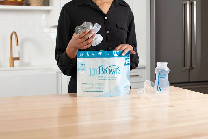 Dr. Brown's Microwave Steam Sterilizer Bags, 5-Pack