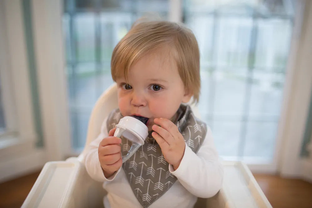 Dr. Brown's™ Fresh Firsts™ Silicone Feeder - Grey