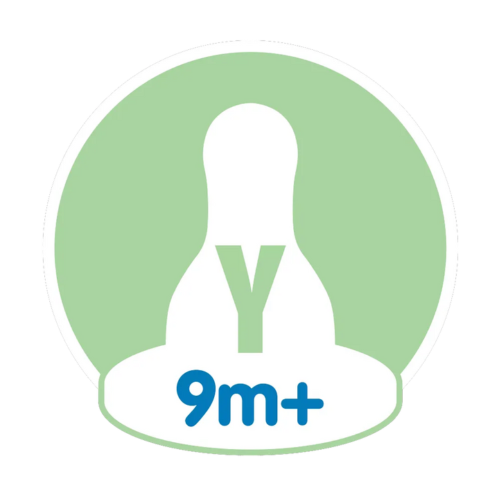 Dr. Brown's Natural Flow Narrow Baby Bottle Silicone Nipple, 2-Pack - Y Cut (9m+ Fast Flow/Thick Liquid)