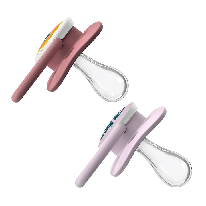Dr. Brown’s™ Advantage™ Pacifiers, Lavender Love, 2 Pack