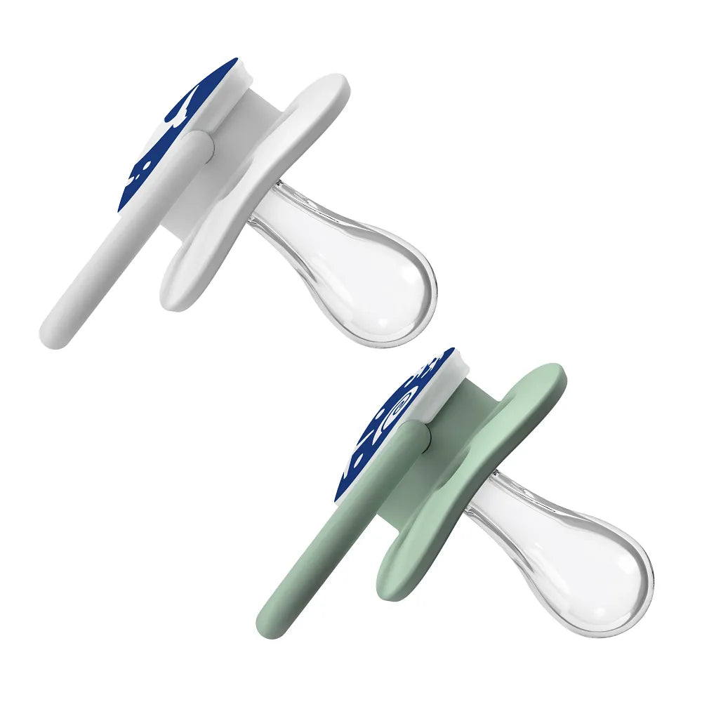 Dr. Brown’s™ Advantage™ Pacifiers, Glow in the Dark, Blue Ocean, 2 Pack