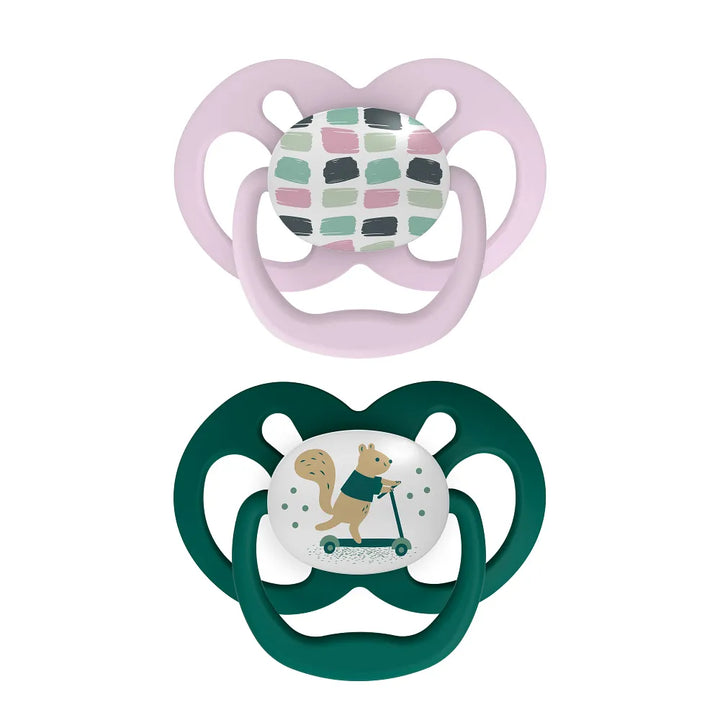 Dr. Brown’s™ Advantage™ Pacifiers, Scooter Squirrel, 2 Pack