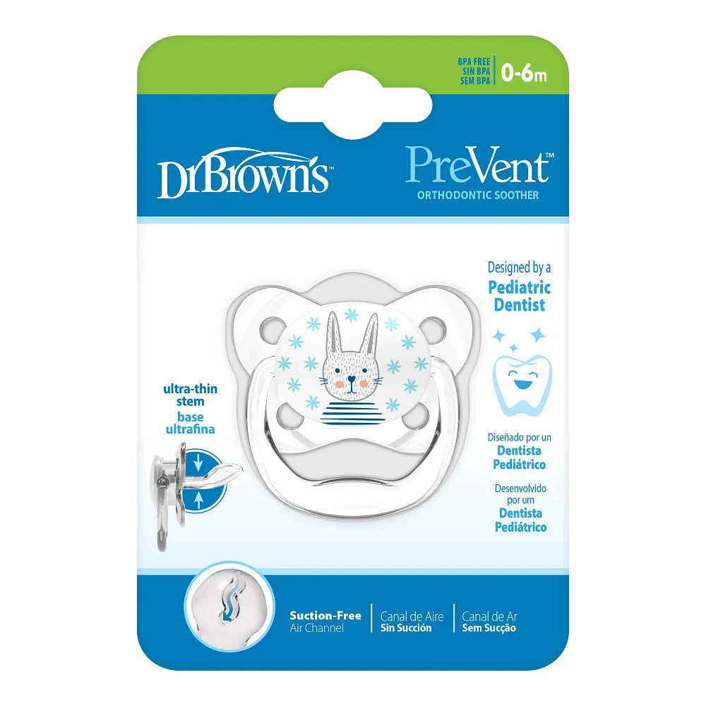 PreVent™ Pacifiers BUTTERFLY SHIELD Soother, Stage 1