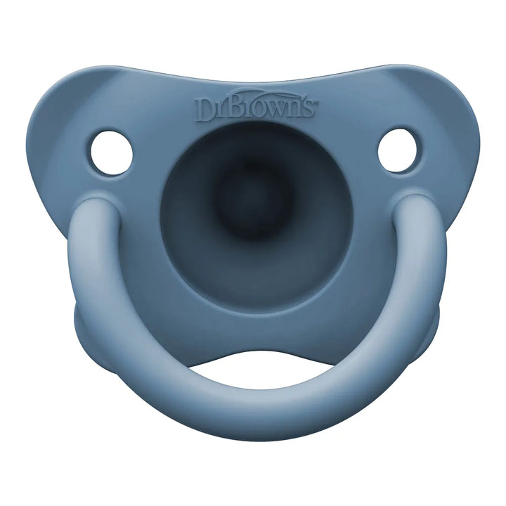 Dr. Brown’s® HappyPaci™ 100% Silicone One-Piece Pacifier, 1-Pack - Blue