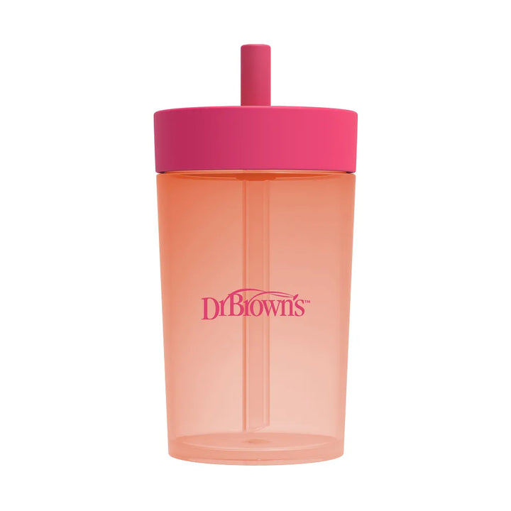 Dr. Brown’s® Straw to 360 Cup Set, Pink Coral, 1-Pack