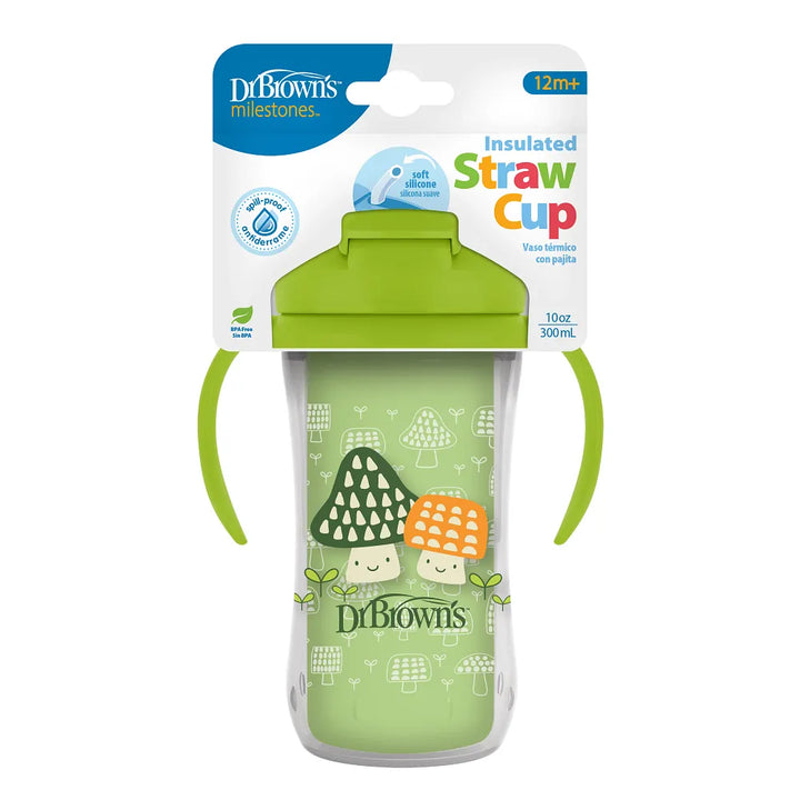 Dr. Brown’s® Milestones™ Insulated Straw Cup, 1-Pack - Green