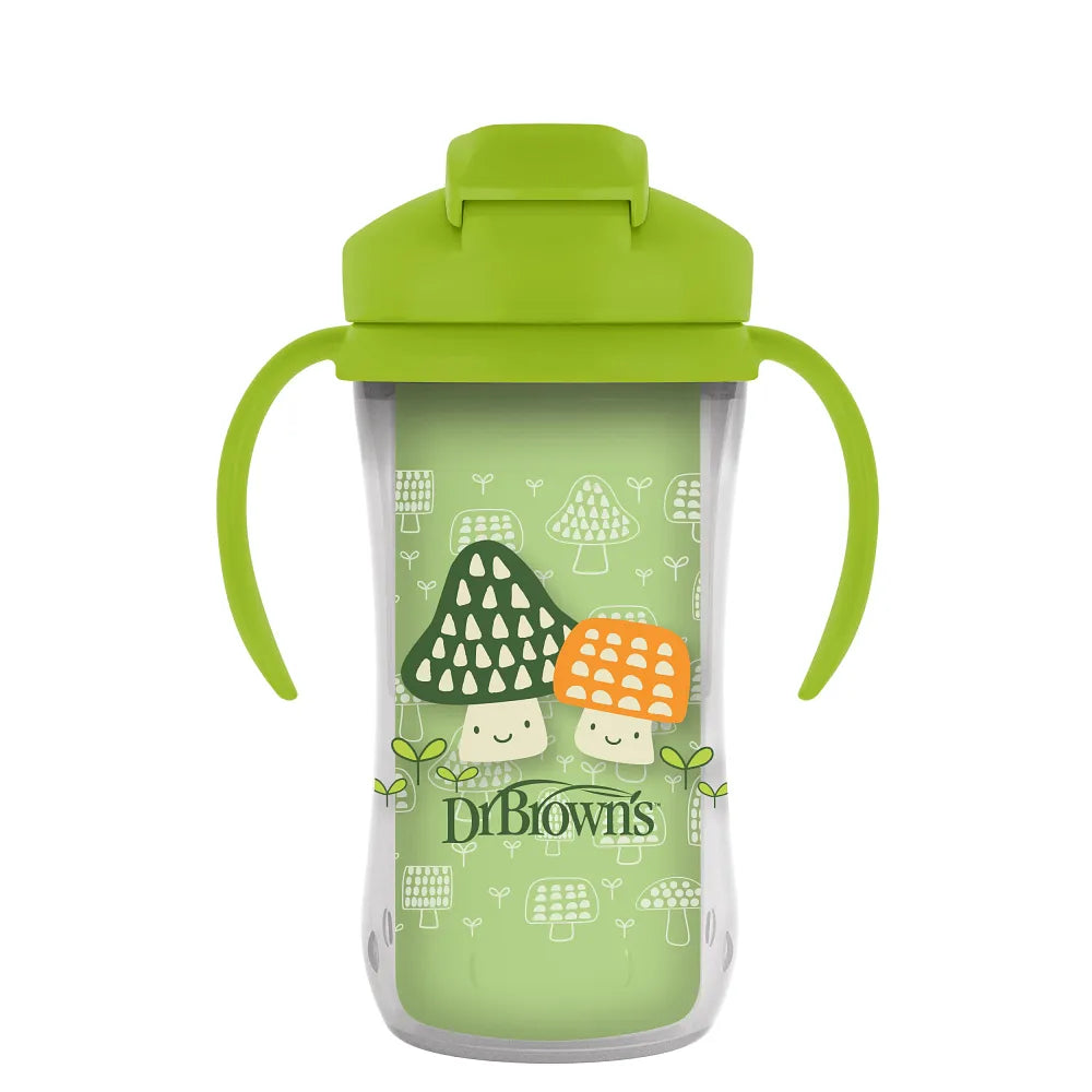 Dr. Brown’s® Milestones™ Insulated Straw Cup, 1-Pack - Green