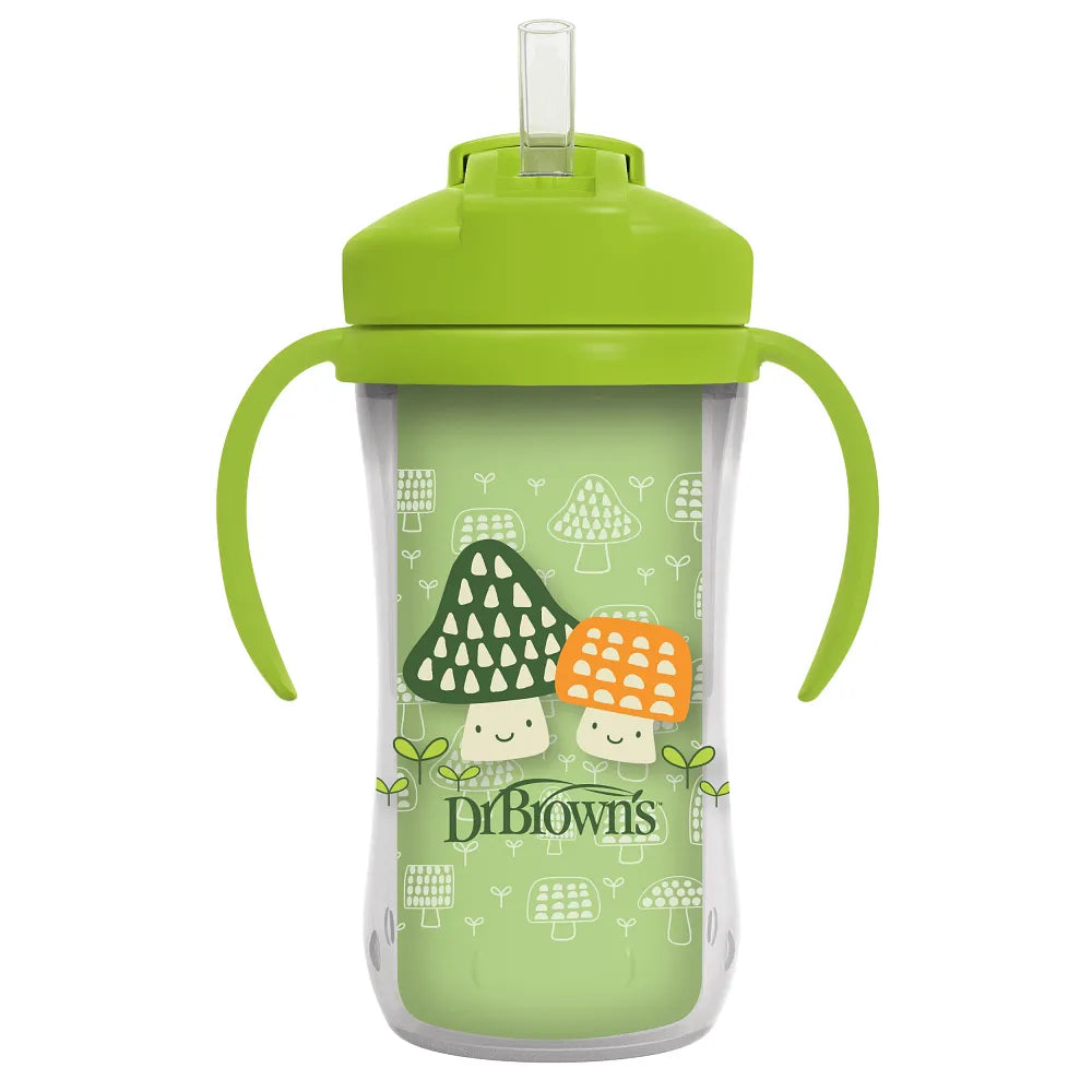 Dr. Brown’s® Milestones™ Insulated Straw Cup, 1-Pack - Green