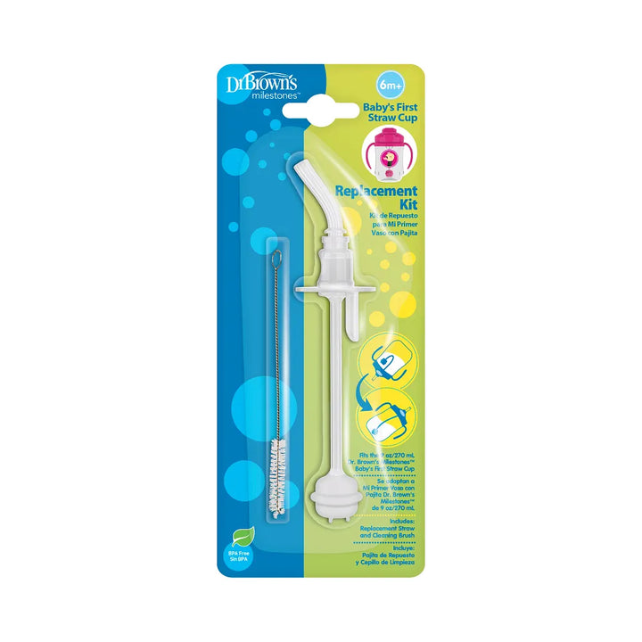 Dr. Brown's Baby’s First Straw Cup Replacement Kit