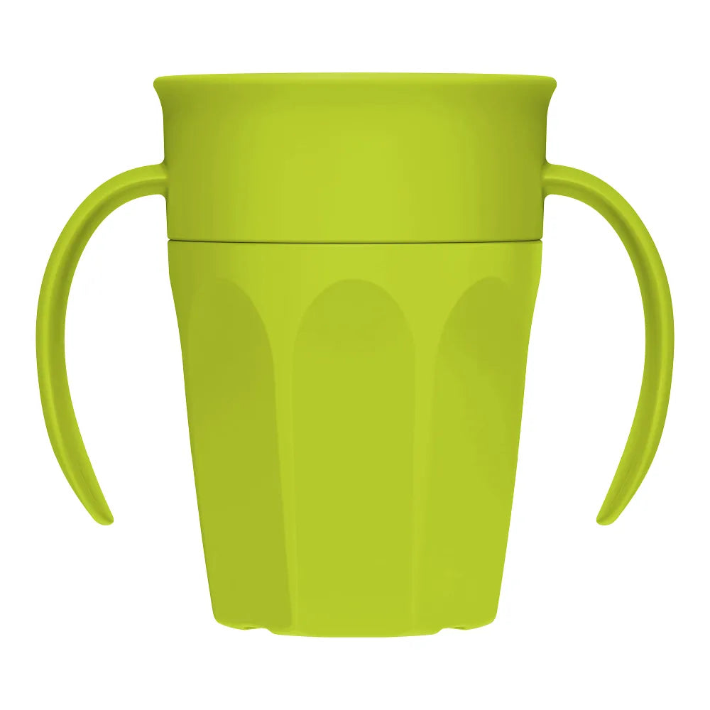 Dr. Brown’s® Milestones™ Cheers360™ Cup with Handles, 7 oz/200 mL - Green