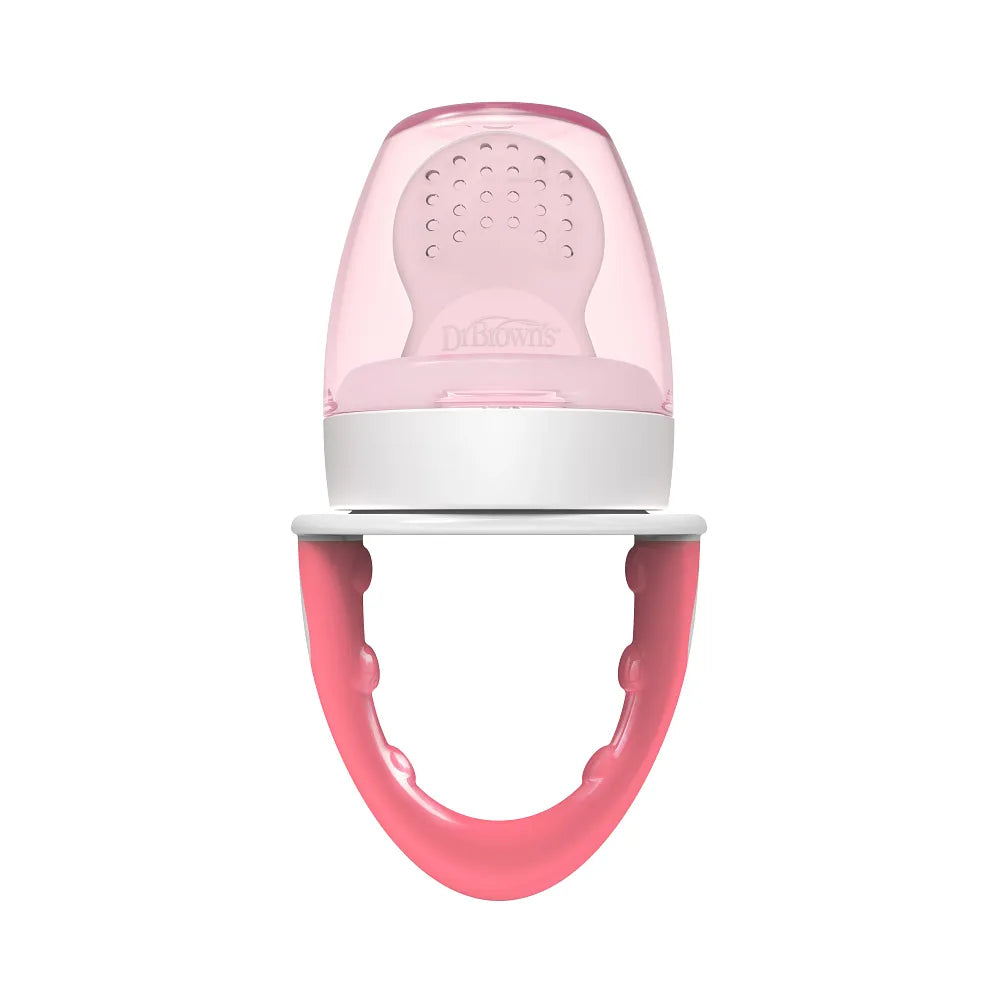 Dr. Brown's™ Fresh Firsts™ Silicone Feeder - Pink