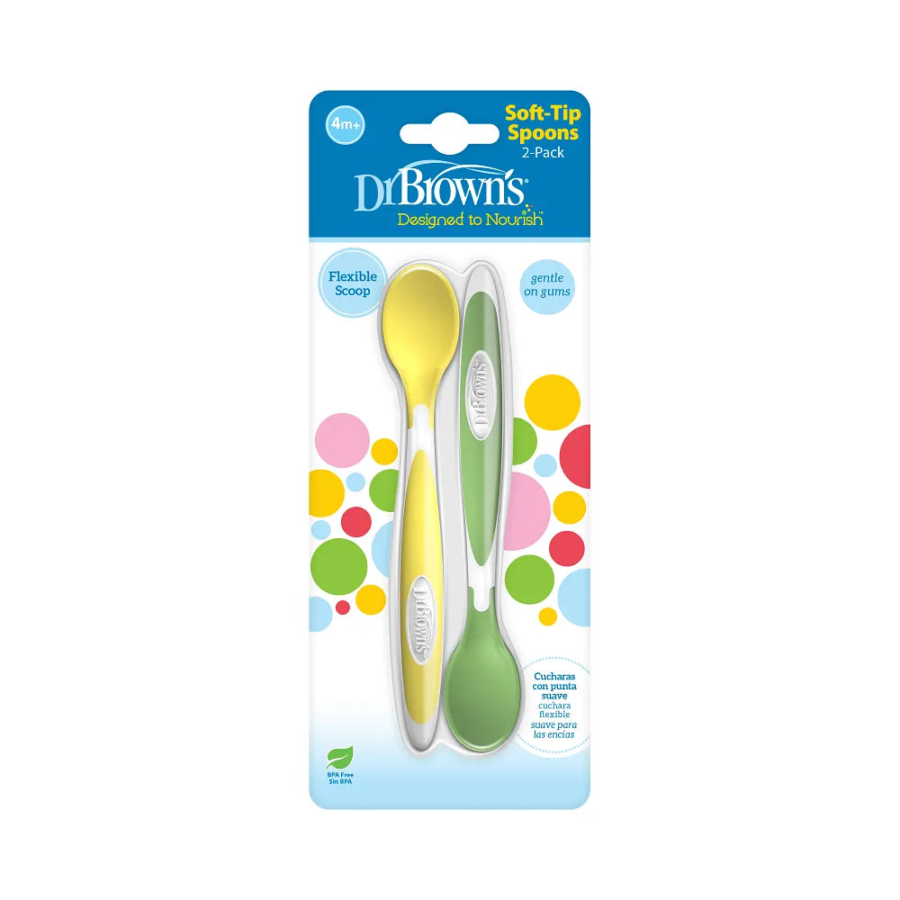 Dr. Brown’s® Designed to Nourish™ Soft-Tip Spoons