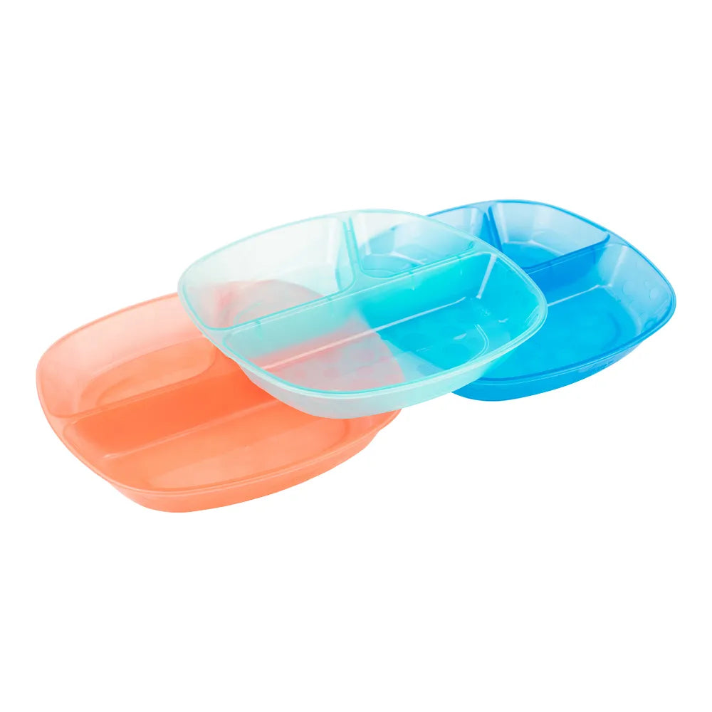 Dr. Brown’s Divided Plate 3 Pack