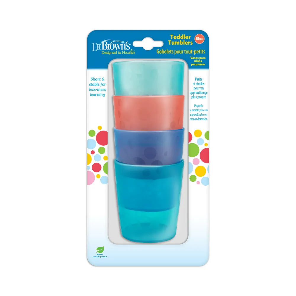 Dr. Brown’s® Toddler Tumblers – 4-Pack