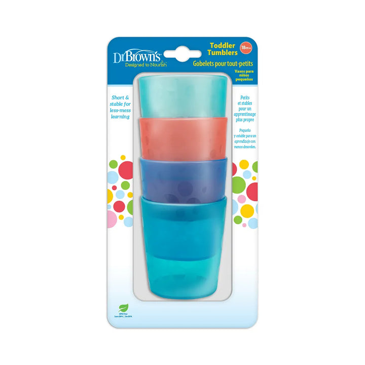 Dr. Brown’s® Toddler Tumblers – 4-Pack