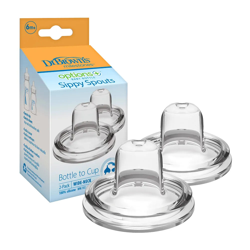 Dr. Brown’s® Milestones™ Options+™ Sippy Spouts, 2-Pack