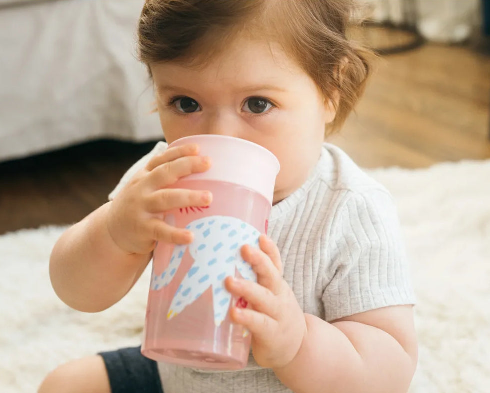 Dr. Brown's® Milestones™ Cheers360™ Cup, 10 oz/300 mL - Pink – Dr