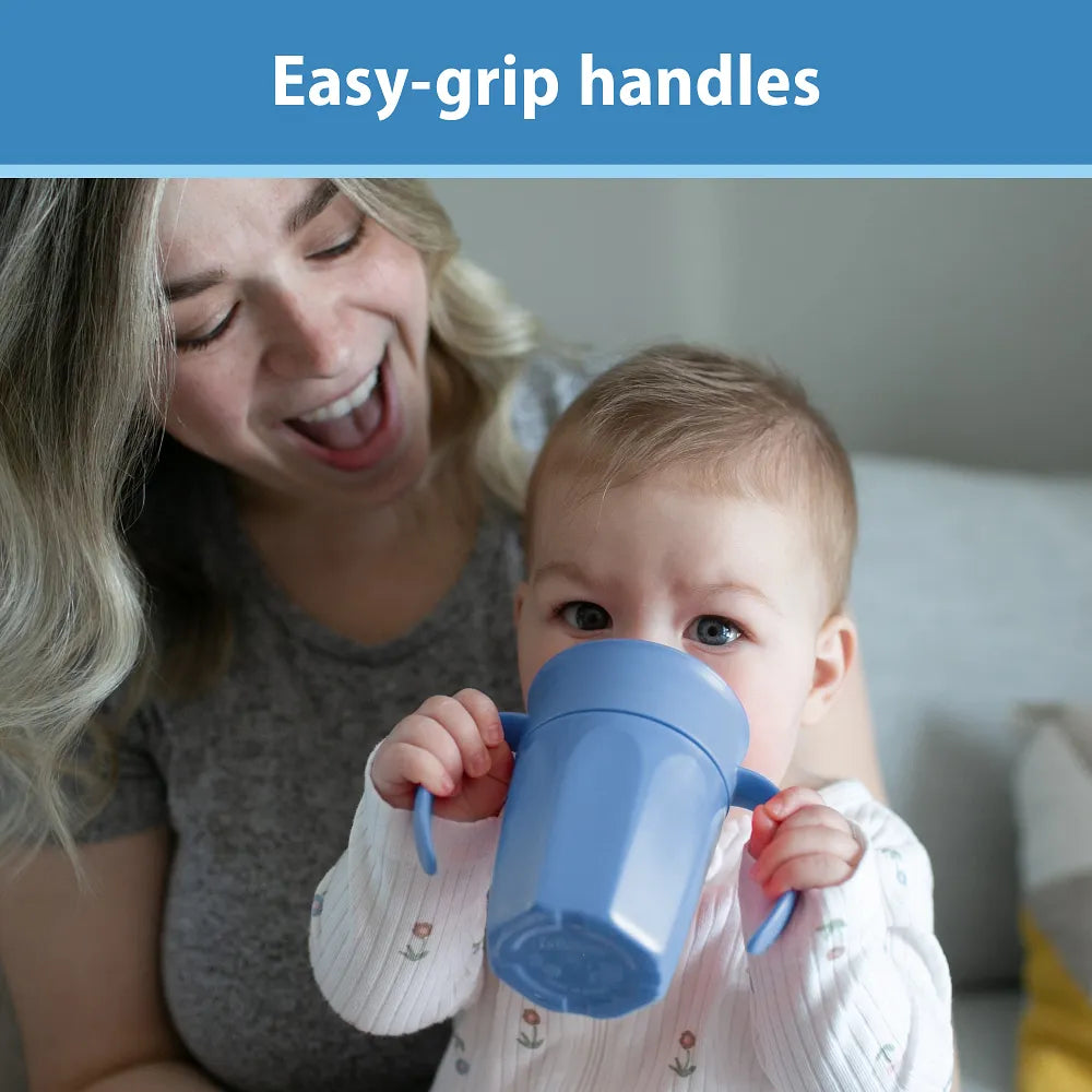 Dr. Brown’s® Milestones™ Cheers360™ Cup with Handles, 7 oz/200 mL - Blue