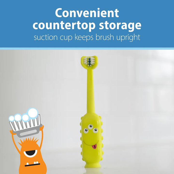 ToothScrubber™ Toddler Toothbrush, 1-Pack - Yellow