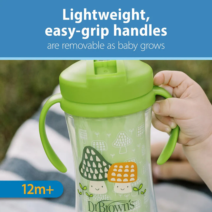 Dr. Brown’s® Milestones™ Insulated Straw Cup, 1-Pack - Green