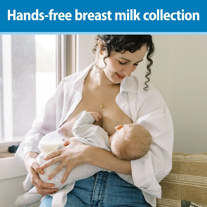 Dr. Brown’s™ Silicone One-Piece Breast Pump with Anti-Colic Options+™ Bottle (4 oz/120 mL) and Travel Bag