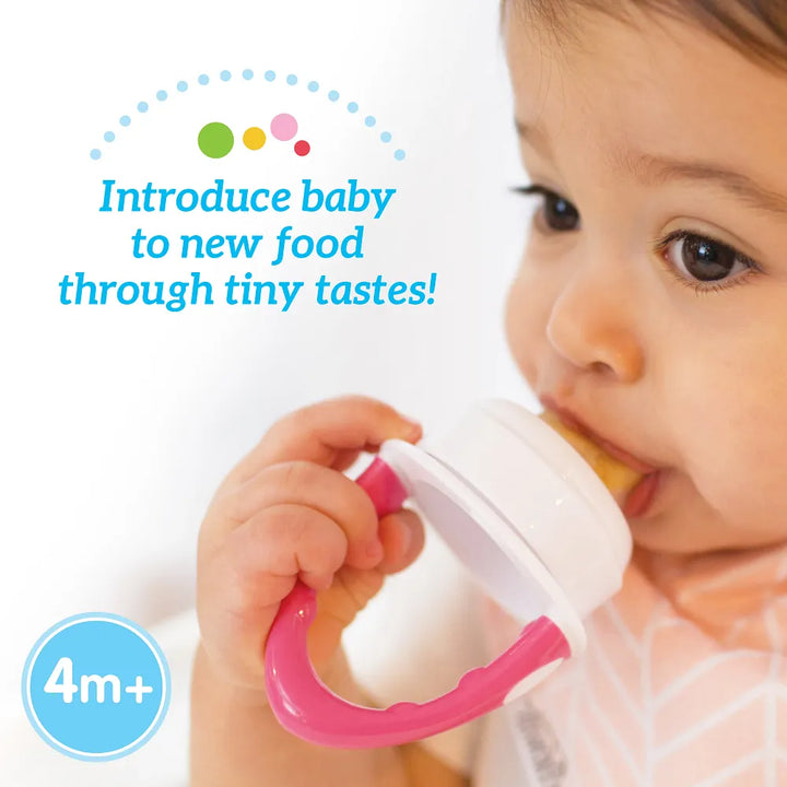 Dr. Brown's™ Fresh Firsts™ Silicone Feeder - Pink